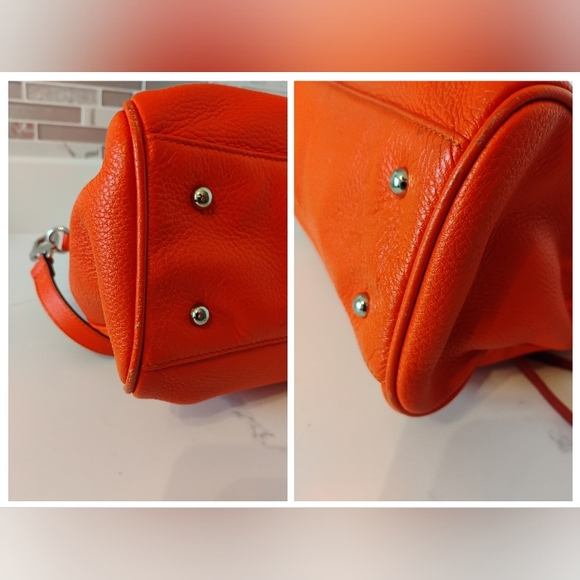 Aimee Kestenberg Leather Satchel - Orange - Picture 15 of 16